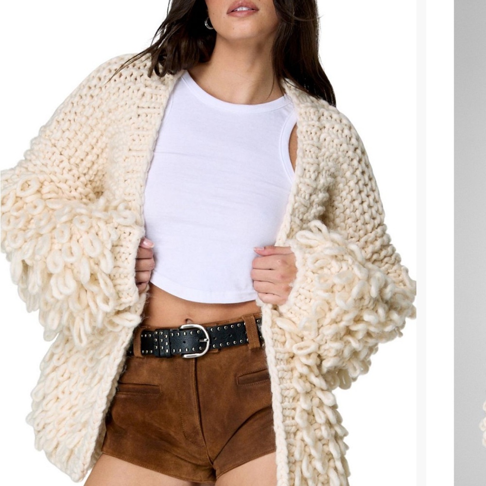 Nasty Gal Extreme Loop Cardigan